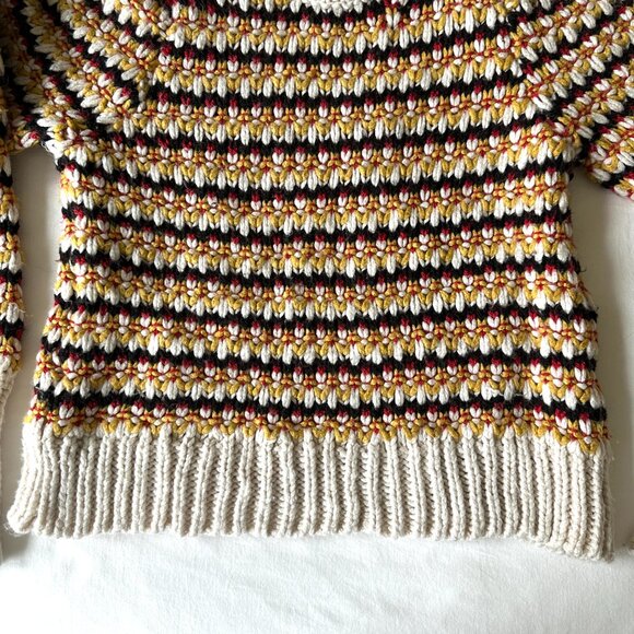 Zara Chunky Striped Knit - Picture 6 of 10